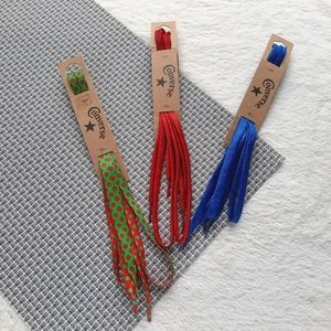 Converse Customize Laces Sparkle Blue Glitter Red Christmas Polka Dot NEW SET